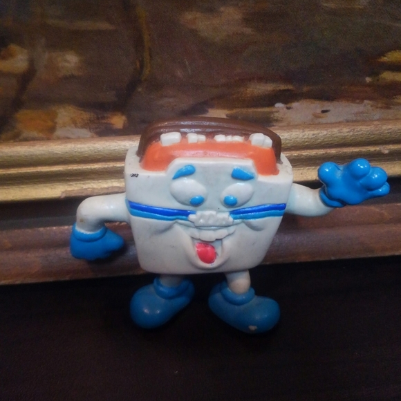 🍔 Vtg 80s 🏰 White Castle Slider Burger 🧀 Cheeseburger Vintage Toy 💎 Rare ✨ - Picture 3 of 5